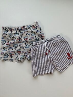 4T Cat & Jack Swim Shorts Set